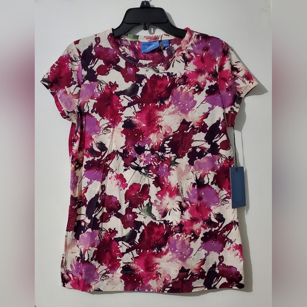 Simply Vera Vera Wang women's floral Print Top. NWT